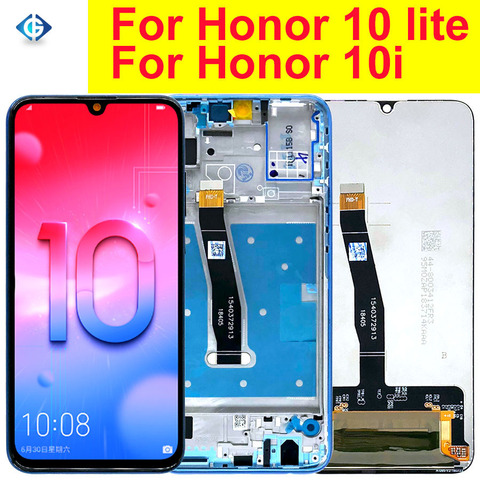 6,21 ''Полный ЖК-дисплей для Huawei Honor 10 lite ЖК-дисплей сенсорный экран в сборе для Huawei Honor 10 lite/Honor 10i ЖК-экран в комплекте ► Фото 1/6