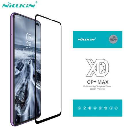 Для Xiaomi Poco X3 NFC Poco X3 X2 закаленное стекло Nillkin XD CP + MAX 9H Антибликовая полноэкранная Защитная пленка для Redmi K30 K30i ► Фото 1/6