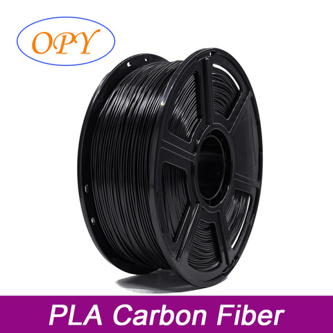 Opy Pla нить из углеродного волокна, 3D-принтеры Пластик 1,75 мм 1 кг черный материалы 10M 100G образца ► Фото 1/5