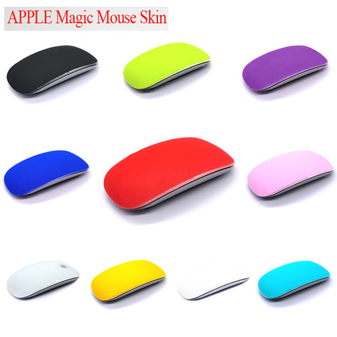 Цветной силиконовый чехол для мыши для Apple Macbook Air Pro 11 12 13 15, защитная наклейка, Волшебная мышь для Mac, пленка для мыши ► Фото 1/5