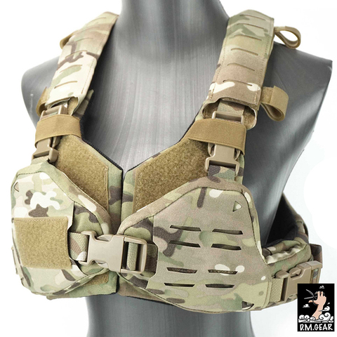 DMgear Тактический Жилет MOLLE Грудь Rig для женщин лазерная резка легкий корпус защитная пластина переноска ► Фото 1/6