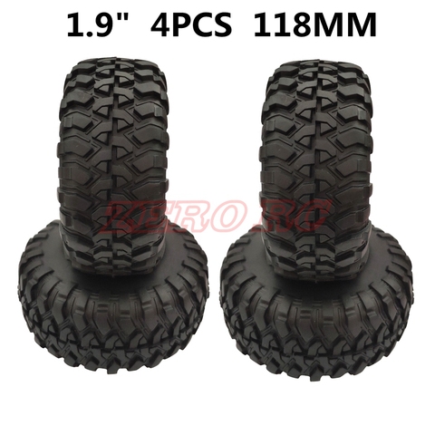 4PCS 118mm ROCK OFF Road Tires RC CAR 1.9