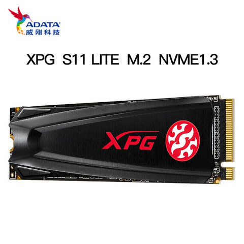 ADATA XPG GAMMIX S11 Lite 256 ГБ 512 ГБ 1 ТБ PCIe Gen3x4 M.2 2280 твердотельный накопитель для ноутбука Настольный внутренний жесткий диск SSD ► Фото 1/6