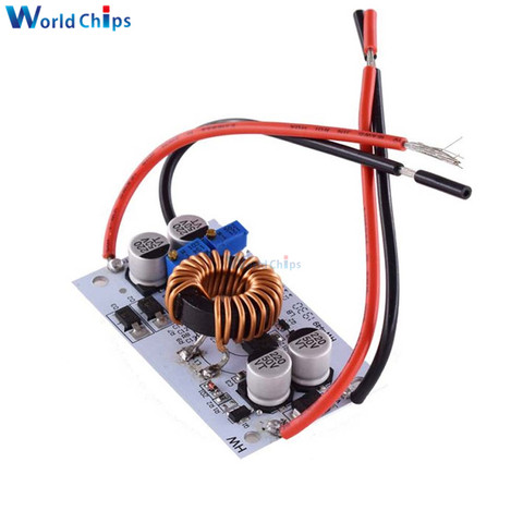 500W 10A повышающий Питание DC8.5V-48V до 10-с алюминиевой крышкой, 50В, повышающий преобразователь постоянного тока с Напряжение регулятор постоянно... ► Фото 1/3