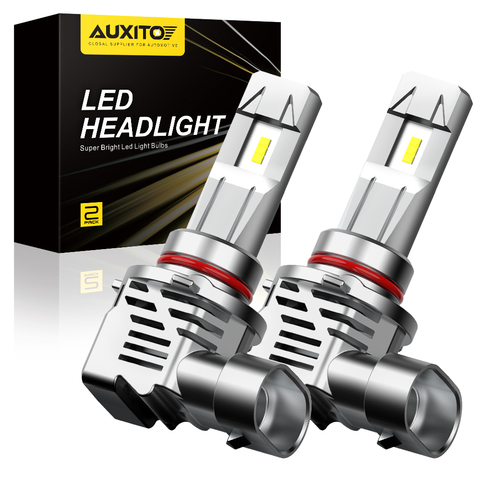 AUXITO 2x H4 H7 Led Canbus H8 H11 HB3 9005 HB4 9006 светодиодный головной светильник s Mini 12000LM автомобильный светильник, автомобильные лампы 12 В 24 В ► Фото 1/6