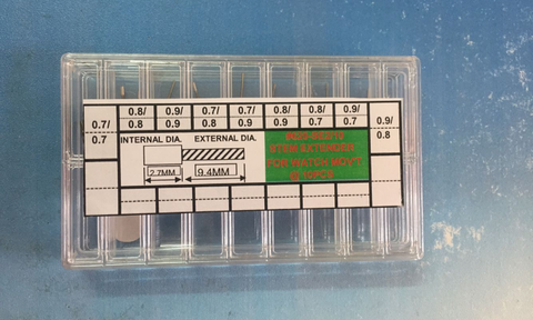 Запасные части для часов из нержавеющей стали, ассортимент удлинителей стержня, 45/90 шт. для ремонта часов ► Фото 1/1