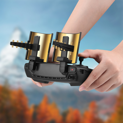 Антенна Yagi для DJI Mavic Mini Air Spark Mavic 2 Pro Zoom Drone пульт дистанционного управления усилитель сигнала расширитель диапазона аксессуар ► Фото 1/6