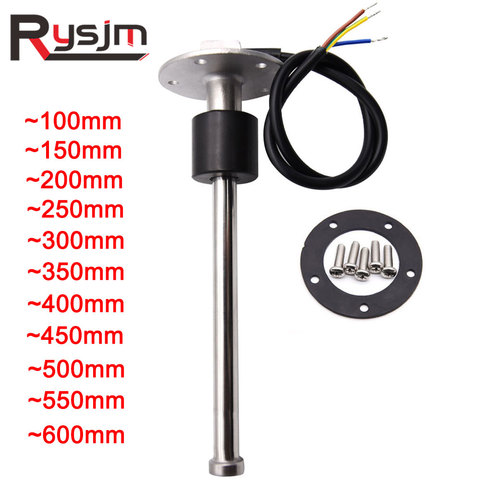 100 мм ~ 1000 мм датчик 0 ~ 5 В Авто датчик уровня топлива Датчик s датчик уровня воды лодки отправка топлива блок для автомобиля Gps трекер ► Фото 1/6