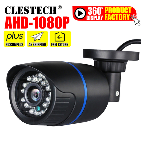 HD 3000TVL полностью AHD CCTV камера Sony-imx323 720P 960P 1080P Цифровая 2MP водонепроницаемая IP66 наружная камера видеонаблюдения ► Фото 1/6