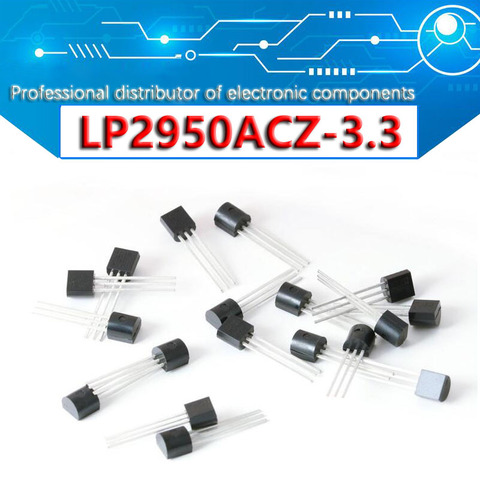 10 шт./лот Новый LP2950ACZ-3.3 2950ACZ-3.3 LM2950 TO-92 трехклеммный регулятор ► Фото 1/1