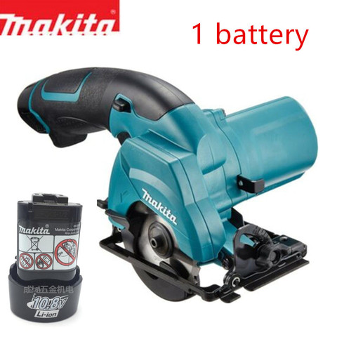 Аккумуляторная циркулярная пила MAKITA HS300DZ 85 мм 10,8 V nV ► Фото 1/5