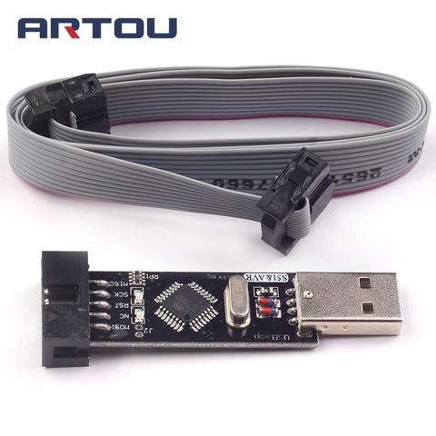 Программатор USB ATMEGA8 ATMEGA128 с поддержкой Win7 64K, 2 шт. = 1 шт. ► Фото 1/3