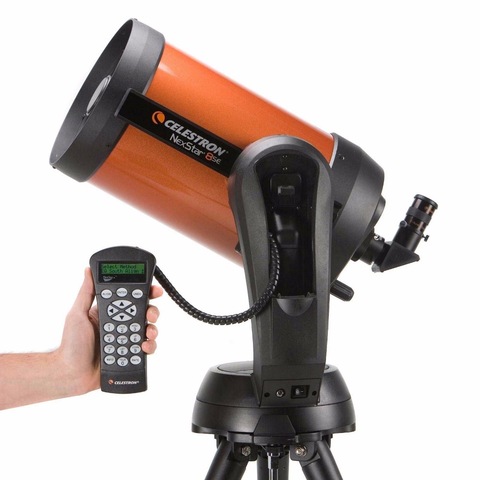 Celestron NexStar 8SE, 203 мм f/10 Schmidt- кассета с компьютеризированным готом в астрономический телескоп , Звездный яркий XLT # 11069 ► Фото 1/6