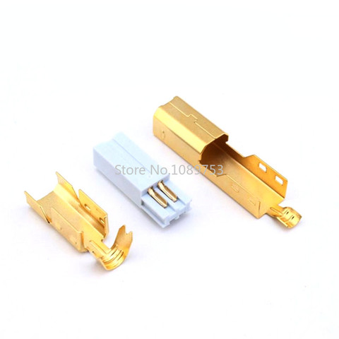 5 Sets Gold plated USB 2.0 B Type Male THREE-PIECE DIY USB Connector Soldering Printer Tail Charging USB Jack ► Фото 1/4