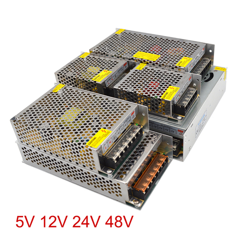 Светодиодный источник питания переменного тока 5 в 12 В 24 в 48 В трансформатор 220 В до 12 В 5 в 24 в 48 в адаптер питания Трансформаторы освещения Fonte... ► Фото 1/6