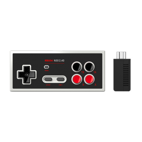 Беспроводной игровой контроллер 8bitdo N30 2,4G NES Classic Edition ► Фото 1/4