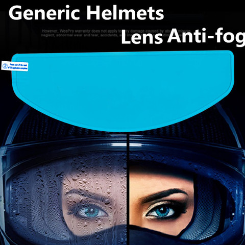 Универсальный мотоциклетный шлем, прозрачная непромокаемая пленка, защита от дождя, для шлемов K3, K4, AX8, LS2, HJC MT ► Фото 1/6