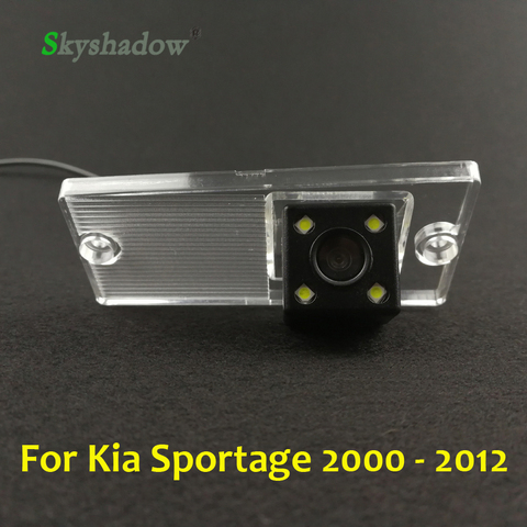 Автомобильная камера заднего вида CCD с ночным видением, водонепроницаемая для Kia Sportage 2000 2001 2002 2005 2006 2007 2008 2009 2010 2011 2012 ► Фото 1/6