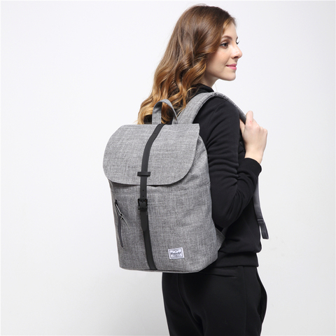 Новый корейский бренд ноутбук 14 '' ноутбук рюкзак женская школьная сумка черный водонепроницаемый Оксфорд рюкзак для мужчин ► Фото 1/6