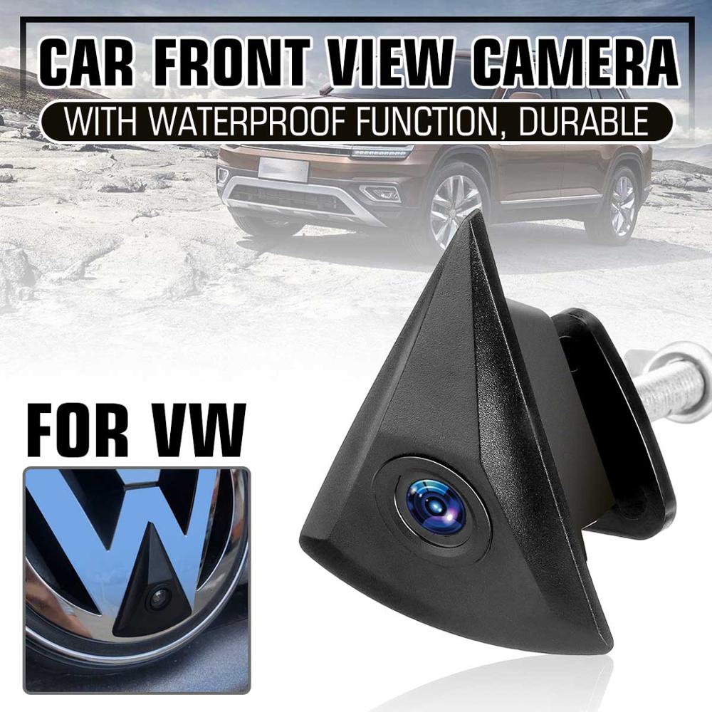 CCD HD Автомобильная Камера Переднего Вида Logo Waterproof 170 Degree for VW Volkswagen GOLF Jetta Touareg Passat Polo Tiguan Bora ► Фото 1/6