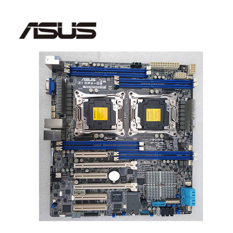 Для ASUS Z10PA-D8 б/у оригинал для Intel C612 Серверная материнская плата Socket LGA 2011 V3 V4 DDR4 X99 X99M материнская плата ► Фото 1/1