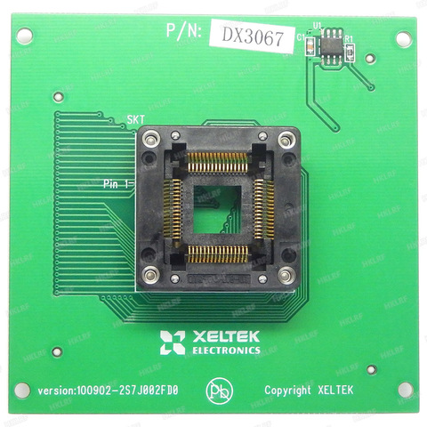 100% Оригинальный DX3067 адаптер QFP64 для XELTEK SuperPro 6100N ► Фото 1/6