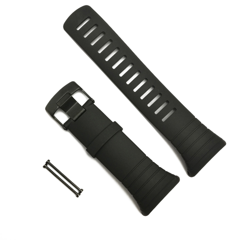Ремешок Suunto Core для мужских часов, Оригинальный стандартный черный ремешок, ремешок с пряжкой и инструментом, 100% ► Фото 1/6