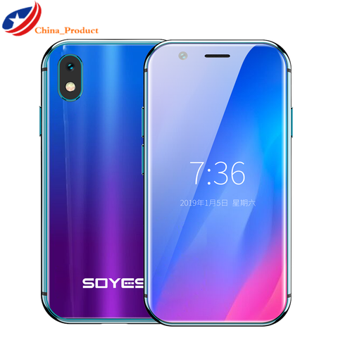 Маленький смартфон SOYES XS, 4G, Поддержка Google play, 3 ГБ + 32 ГБ, 2 ГБ + 16 ГБ, 3,0 