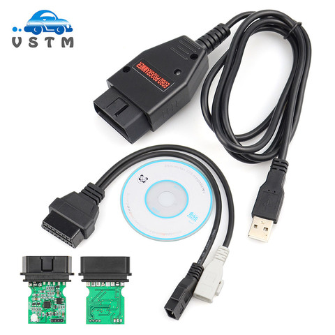 Программатор EOBD2 Galletto 1260 OBD/OBDII ECU Flasher OBDII, совместимый с зеленой печатной платой FTDI FT232RL, инструмент для настройки чипа ECU ► Фото 1/6