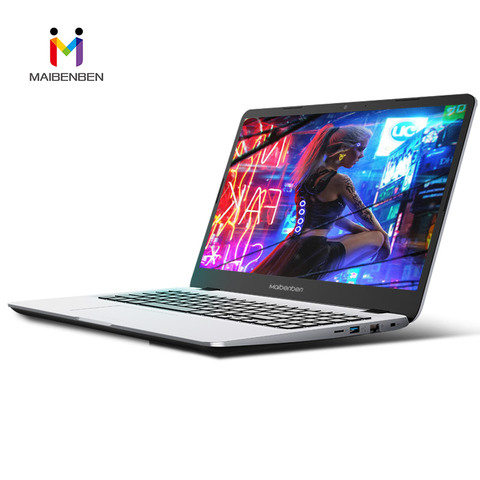 Ноутбук MAIBENBEN M543 [Ryzen 3 4300U 15,6 дюймов FHD 8G + PCI-E SSD,Linux/Windows 10] один год гарантии ► Фото 1/6