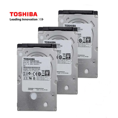 Внутренний жесткий диск Toshiba 2,5 дюйма SATA HDD HD 2 ТБ 1 ТБ, 500 Гб, 320 ГБ, 2,5 дюйма, жесткий диск ТБ, 2 ТБ, внутренний жесткий диск для ноутбуков и ноутбук... ► Фото 1/5