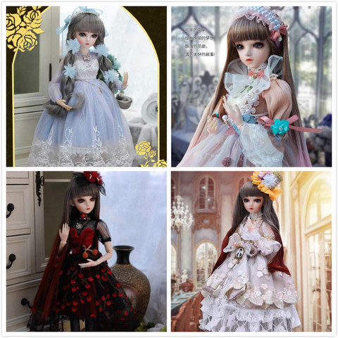 Кукла карликовая 60 см, кукла Doris 1/3 BJD, кукла женская, пластиковая искусственная кукла ► Фото 1/6