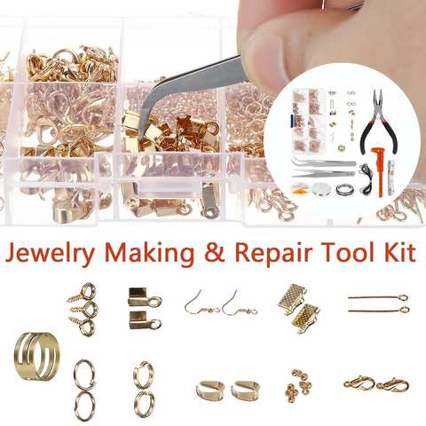 Alloy Accessories Jewelry findings Set Jewelry Making Tools Copper