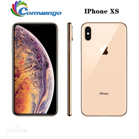 Оригинальный разблокированный Apple iphone XS 4G LTE 4G RAM 64 Гб/256 ГБ ROM A12 бионический чип IOS12 ► Фото 1/3