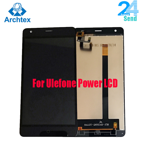 Оригинальный ЖК-дисплей Ulefone Power, дигитайзер + сенсорный экран, сменный комплект + инструменты для Ulefone Power 5,5 дюйма ► Фото 1/6