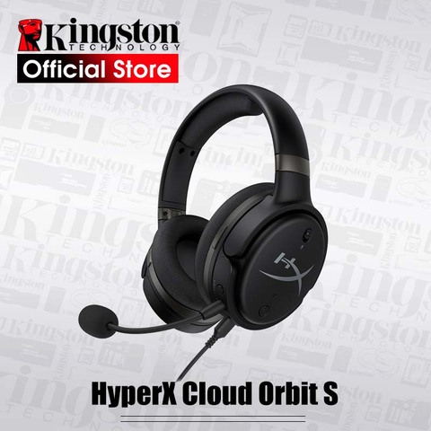 Игровая гарнитура Kingston HyperX Cloud Orbit S, 3D Звуковая технология, Электронная Спортивная гарнитура с ультра-точной локализацией звука для ПК ► Фото 1/6