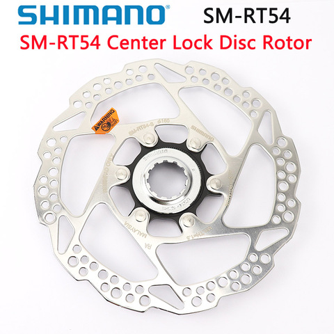 Shimano Deore SM RT54 160 мм центральный тормозной диск ротор горный велосипед запчасти для велосипеда Shimano оригинальные товары RT54 ► Фото 1/2