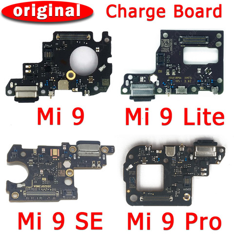 Оригинальный зарядный порт для Xiaomi Mi 9 SE Mi9 Lite Pro, USB-плата для зарядки, печатная плата, док-разъем, гибкий кабель, запасные части для замены ► Фото 1/1
