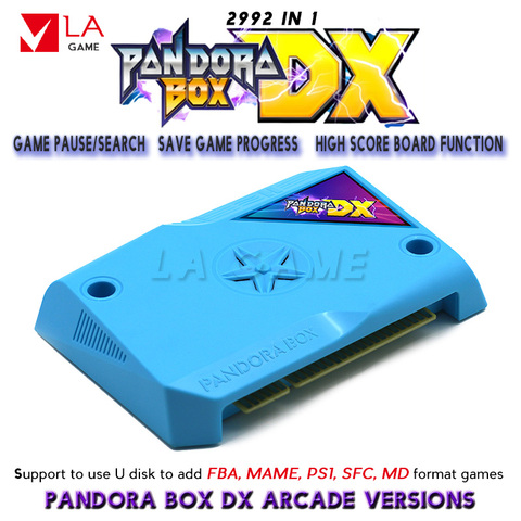Pandora box dx аркадная машина игровая доска jamma аркадная версия 2992 в 1 Аркада jamma save игра мультиигровая печатная плата jamma ► Фото 1/6