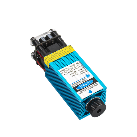 450nm синий светильник аппарат для лазерной порезки Модуль Регулируемый фокус для TRONXY X5SA 3D-принтеры серии 