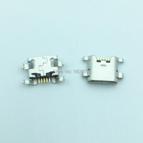 5-контактный мини-разъем Micro USB, 10 шт., мобильный зарядный порт для ZTE Blade L2 S6 5,0 U807 N983 N807 U956 N5 N909 N798 N980 N986 ► Фото 1/1