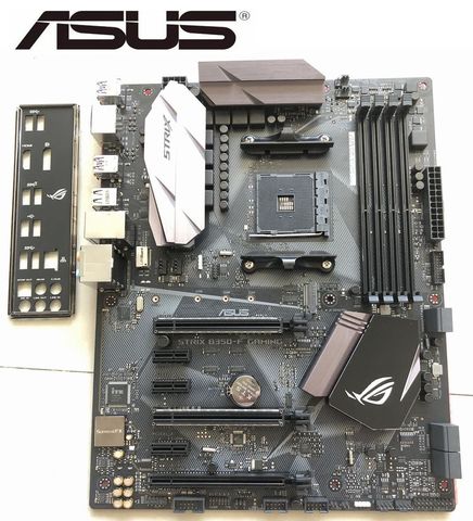 Настольная материнская плата Asus ROG STRIX для настольных компьютеров с USB-разъемом B350 и поддержкой RYZEN 3700x ► Фото 1/1