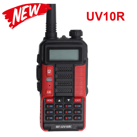 Профессиональная рация Baofeng UV 10R, 10 км, 128 каналов, VHF, UHF, Двухдиапазонная двухсторонняя рация CB Ham, радио Baofeng UV-10R ► Фото 1/5