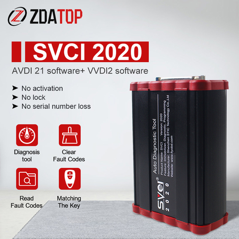 Инструмент диагностики SVCI 2022 ABRITES Commander для Suzuki V1.2 для Toyota V11.4 для BMW V10.5, программатор ключей ► Фото 1/6
