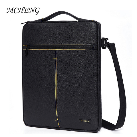 MCHENG модный ПУ Чехол для ноутбука, многофункциональная брызгозащищенная ударопрочная сумка для ноутбука 10 