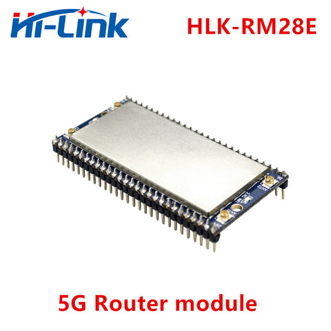 Бесплатная доставка 2 шт./лот HLK-RM28E беспроводной WIFI MT7628D умный wifi роутер AP WIFI 2,4G 5G двухдиапазонный роутер ► Фото 1/4