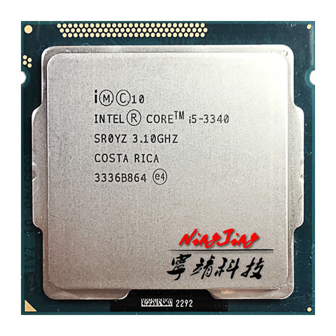 Процессор Intel Core i5-3340 i5 3340 3,1 ГГц четырехъядерный четырехпоточный ЦПУ L2 = 1M L3 = 6M 77W LGA 1155 ► Фото 1/1