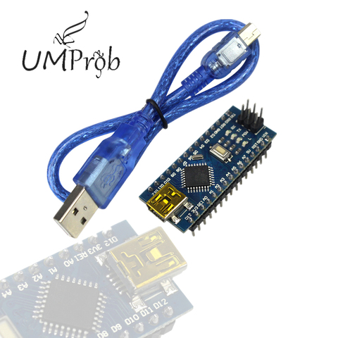 Плата микроконтроллера Nano V3.0 ATmega328P 5 в CH340 16M, модуль для arduino Nano 3,0 ► Фото 1/2