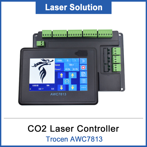 Дракон алмаз троацен AWC7813 Co2 лазер DSP полный сенсорный экран контроллер для Co2 гравировальная и режущая машина ► Фото 1/6