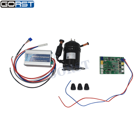 Автомобильный воздушный компрессор ZH2012A DC 12 В, холодильная камера, морской Солнечный специальный драйвер для микрокомпрессора ► Фото 1/6